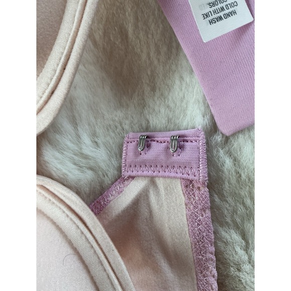 Aerie Women Bra 34C Pink Full Coverage Underwire Lightly Lined Demi‎ - Picture 10 of 10